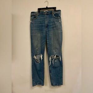Abercrombie The ‘90s Straight Ultra High Rise Jeans